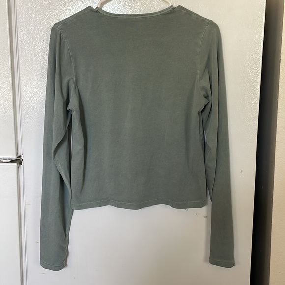 SKIMS XL 92% Cotton Long Sleeve Top - Picture 4 of 4